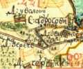 Амбросовичи, деревня карта 1790 год