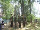 Соснино деревня - российские военные установили новый памятник на могилу В.И.Угневенка